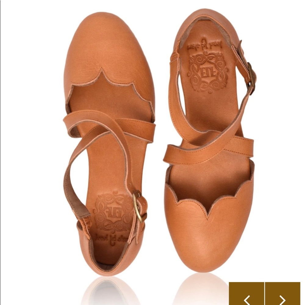 ELF Handmade Mangrove Leather Flats